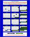 Malaysia School Calendar Year 2014 - Group B